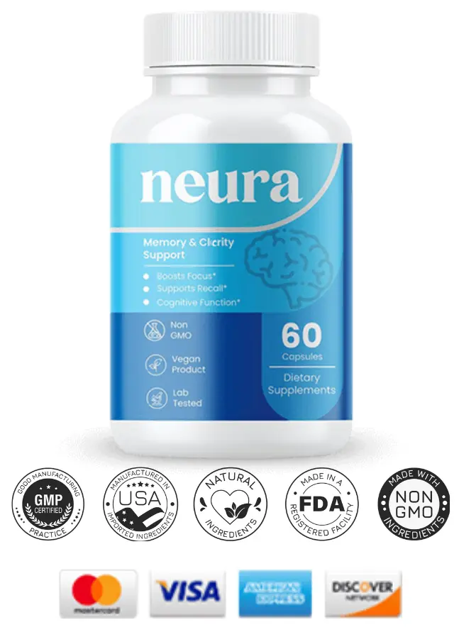 hero bottle with certification and credit cards